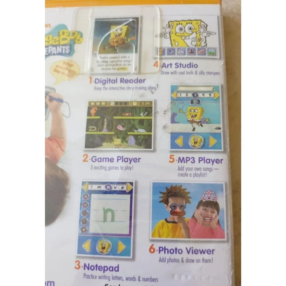 NEW SpongeBob SquarePants iXL Game Factory Sealed